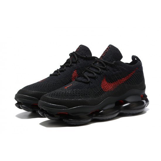 Nike Air Max Scorpion Men Black and Red Sneakers