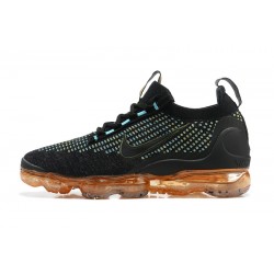 Nike Air VaporMax 2021 Flyknit W/M Black Orange Sneakers