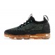 Nike Air VaporMax 2021 Flyknit W/M Black Orange Sneakers