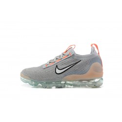 Nike Air VaporMax 2021 Flyknit W/M Grey Orange DH4084-002  Sneakers