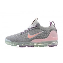 Nike Air VaporMax 2021 Flyknit W/M Grey and Pink Sneakers