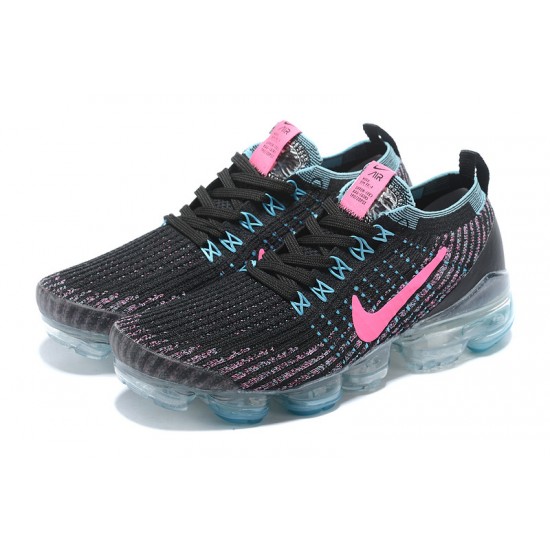 Nike Air VaporMax Flyknit 3 W/M Black Pink Sneakers AJ5910-101