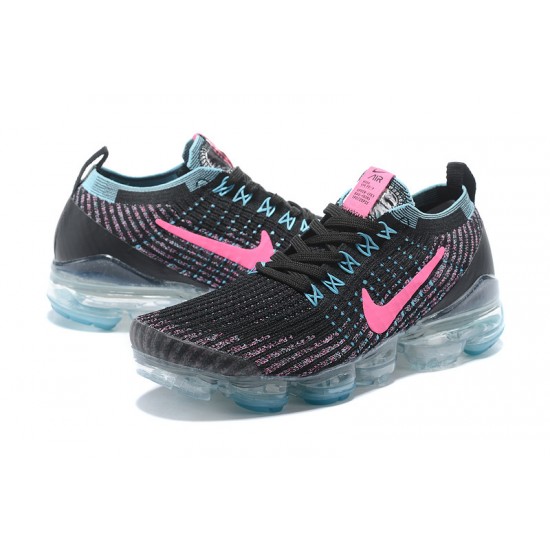 Nike Air VaporMax Flyknit 3 W/M Black Pink Sneakers AJ5910-101