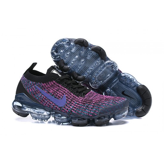 Nike Air VaporMax Flyknit 3 W/M Black Purple Sneakers AJ6900-009