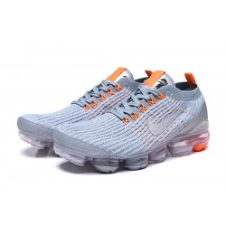 Nike Air VaporMax Flyknit 3 W/M Grey Orange Sneakers AJ6900-003