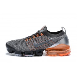 Nike Air VaporMax Flyknit 3 W/M Grey Orange Sneakers AJ6900-024