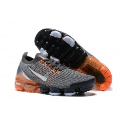 Nike Air VaporMax Flyknit 3 W/M Grey Orange Sneakers AJ6900-024