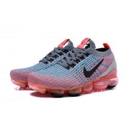 Nike Air VaporMax Flyknit 3 W/M Grey Red Sneakers AJ6900-601