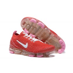 Nike Air VaporMax Flyknit 3 W/M Red White Sneakers CU4756-600