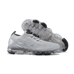 Nike Air VaporMax Flyknit 3 W/M Silver Grey Sneakers AJ6900-101