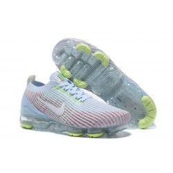 Nike Air VaporMax Flyknit 3 W/M White Blue Sneakers AJ6910-200