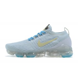 Nike Air VaporMax Flyknit 3 W/M White Blue Sneakers AJ6910-500