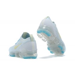 Nike Air VaporMax Flyknit 3 W/M White Blue Sneakers AJ6910-500