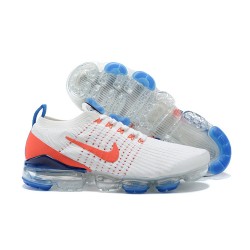 Nike Air VaporMax Flyknit 3 W/M White Blue Sneakers CZ7994-100