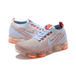 Nike Air VaporMax Flyknit 3 W/M White Orange Sneakers AJ6910-400