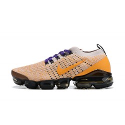 Nike Air VaporMax Flyknit 3 W/M Yellow Purple Sneakers AJ6900-222