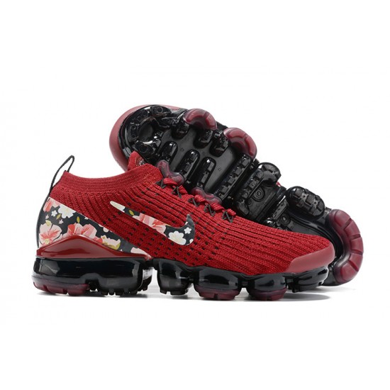 Nike Air VaporMax Flyknit 3 WMNS Red Black Sneakers CT1274 -600