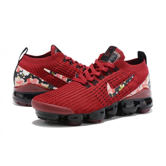 Nike Air VaporMax Flyknit 3 WMNS Red Black Sneakers CT1274 -600