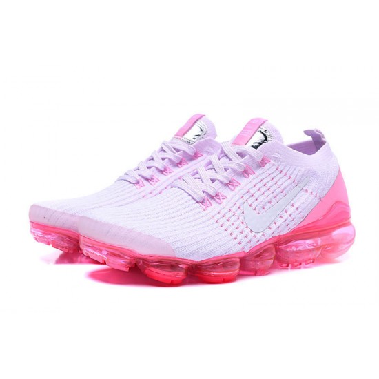 Nike Air VaporMax Flyknit 3 WMNS White Pink Sneakers AJ6910-005