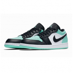 LJR Jordans 1 Low "Emerald Rise" Shoes 553558-117