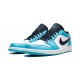 Nike Air Jordan 1 Low Mens UNC 553558-144 Shoes