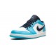 Nike Air Jordan 1 Low Mens UNC 553558-144 Shoes