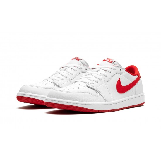 Nike Air Jordan 1 Low Mens University Red CZ0790-161 Shoes