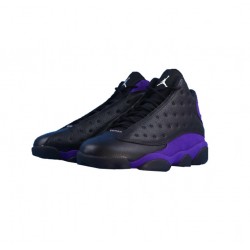 LJR Jordans 13 Black / Purple WHITE/BLACK/COURT-PURPLE/UNIVE Shoes 414571 105