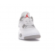 LJR Jordans 4 Retro “White Oreo” WHITE/TECH GREY-BLACK-FIRE RED Shoes CT8527 100