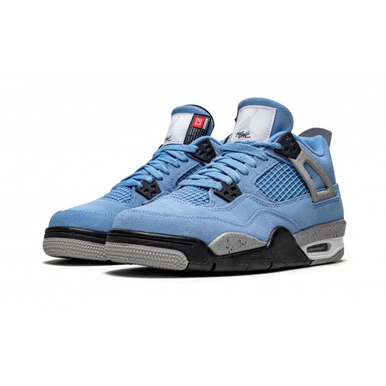 Nike Air Jordan 4 Retro GS University Blue 408452-400 Shoes