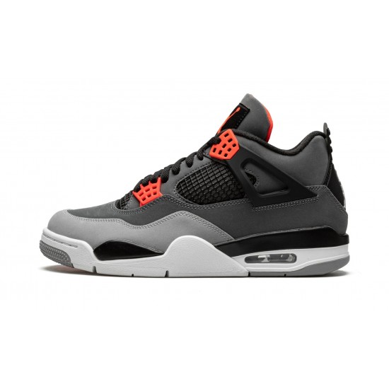 Nike Air Jordan 4 Retro Mens Infrared DH6927-061 Shoes