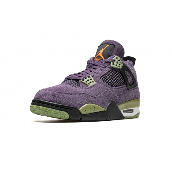 Nike Air Jordan 4 Retro Womens Canyon Purple AQ9129-500 Shoes