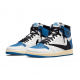 LJR Jordans 1 High OG SP Fragment Design x Travis Scott Blue Shoes DH3227 105