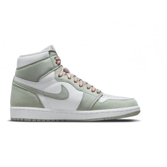 LJR Jordans 1 High Seafoam/Healing Green/White Shoes CD0461 002