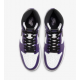 LJR Jordans 1 Retro High Court Purple White Shoes 555088 500