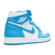 LJR Jordans 1 RETRO HIGH OG UNC Blue Shoes 555088 117